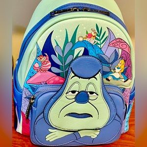 Disney Parks Loungefly Mini Backpack: Absolom Caterpillar Alice In Wonderland